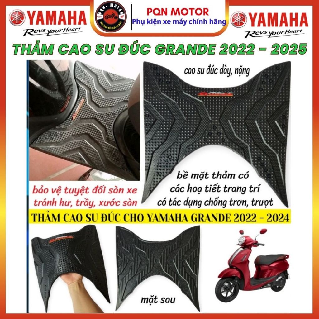 Thảm Cao Su Cho Grande 2022–2025, Nozza Grande Các Phiên Bản – Dày Đẹp, Chống Trượt, Nhiều Màu