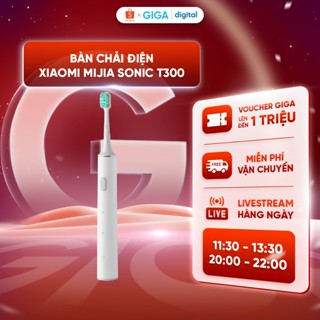  Bàn chải điện Xiaomi Mijia Sonic T300 MES602 - Bàn chải đánh răng tự động chống nước IPX7 chăm sóc răng toàn diện 