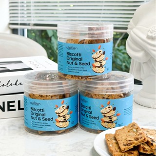 Bánh BISCOTTI Olaben Nutrition ăn kiêng giàu dinh dưỡng, healthy vị nguyên bản