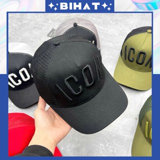 Mũ Lưỡi Trai Dsquared2 Khoá Nút Thời Trang Nam Nữ, nón kết kaki phối lưới Icon thoáng mát MU532