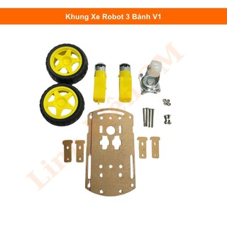 Khung Xe Robot 3 Bánh V1