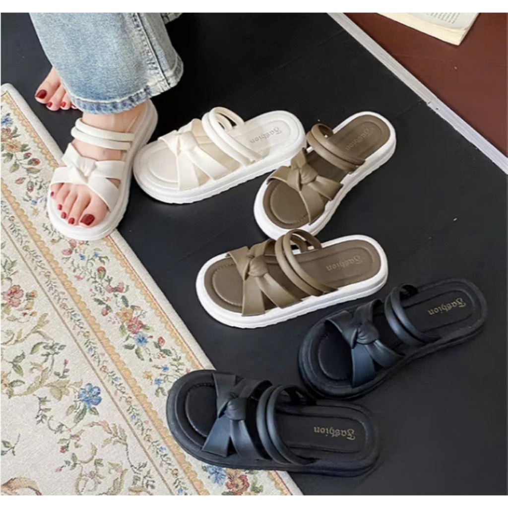 MC7 Dép Nữ Đế Mềm Thời Trang Phong Cách Hàn Quốc