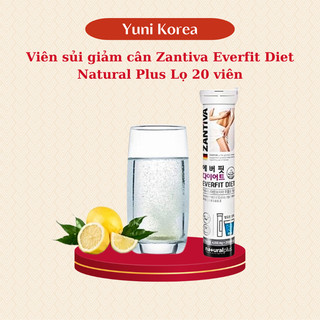  Viên Sủi Giảm Cân Zantiva Hàn Quốc Lọ 20 Viên Đào Thải Mỡ Thừa Và Giảm Cân An Toàn 