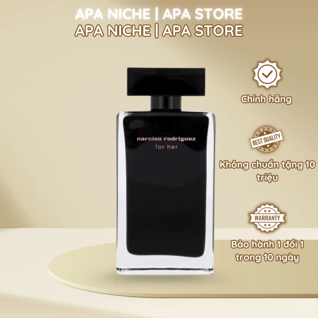 Nước Hoa Nữ 𝗡𝗮𝗿𝗰𝗶𝘀𝗼 𝗥𝗼𝗱𝗿𝗶𝗴𝘂𝗲𝘇 Nar For Her EDT Chai 10ml