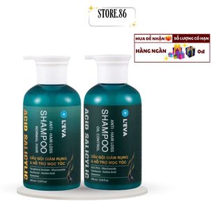  Dầu gội ngăn rụng tóc L'EVA Anti Hair loss Leva  350ml|2 phiên bản da dầu và da thường 