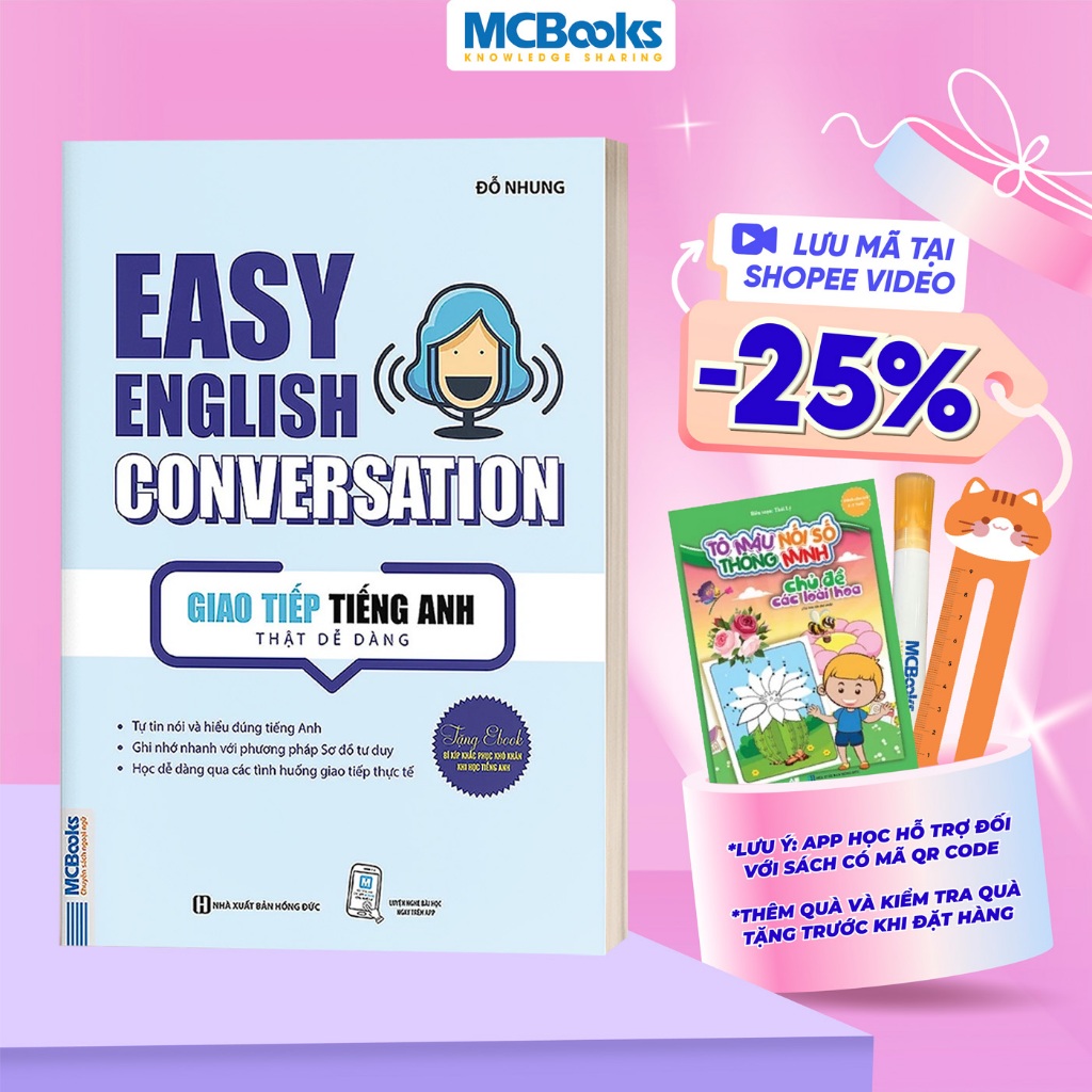 Sách - Easy English Conversation - Giao Tiếp Tiếng Anh Thật Dễ Dàng