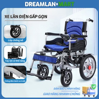 Xe lăn điện cao cấp xe lăn cho người già người khuyết tật đa năng gấp gọn Bình 20Ah (có thể gấp gọn)