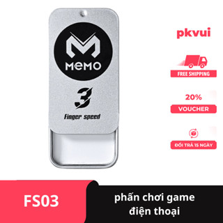  Hộp phấn chơi game MEMO FS03 có chống nước + chống mồ hôi dấu vân tay 