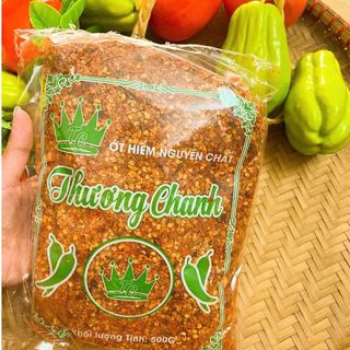 BỘT ỚT CÒN HẠT THƯƠNG CHANH - GÓI 500GR
