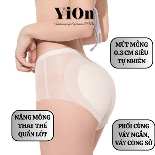 Quần Độn Mông Tàng Hình Không Lộ Viền Mút Mỏng Siêu Tự Nhiên Dành Cho Váy Ngắn Váy Công Sở QĐ12