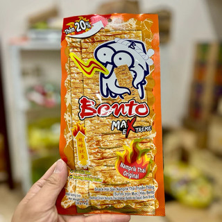 SỈ: 1 vỉ 13 Gói Mực Siêu Cay Bento Thái Lan (Gói 4gr)