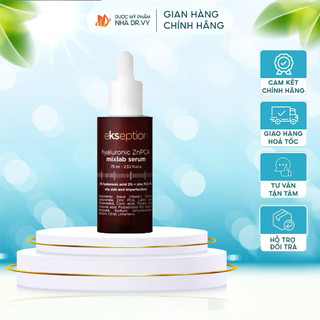  Tinh Chất Kẽm Ekseption Hyaluronic Znpca Mixlab 75ml Serum Hỗ Trợ Giảm Mụn Kiềm Dầu 