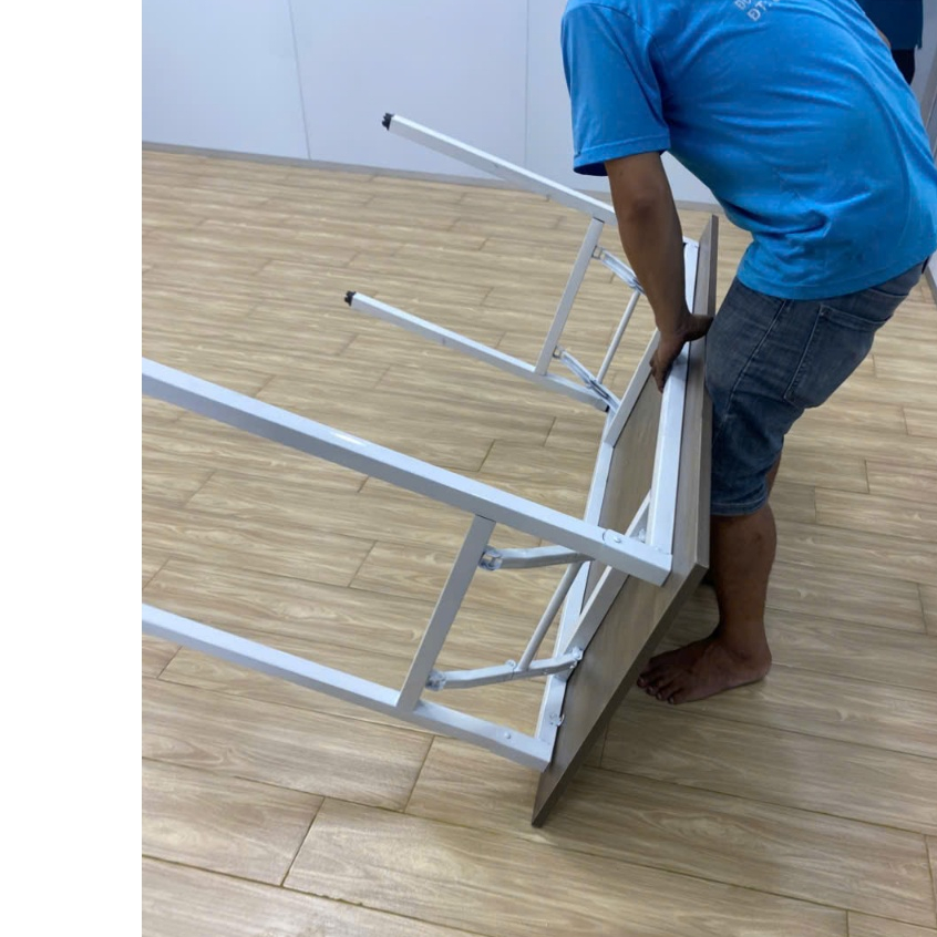 [HỎA TỐC HCM ĐÃ LẮP SẲN]- bàn làm việc gấp gọn, xếp lại được chắc chắn tiết kiệm diện tích | BigBuy360 - bigbuy360.vn