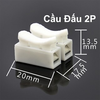 Combo 10 Cầu Nối Dây Điện 2P ( Siêu Bền, Chống Chập ) - 1 Chiếc