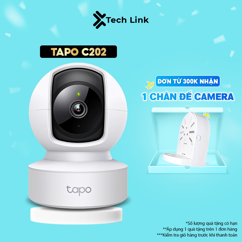 [Hỏa Tốc] Camera Wifi TP-Link Tapo C200/TC71/C211/C220/C202/C212/C222/C230 Full HD 2MP/3MP/5MP/2K QHD Quay Quét 360 độ