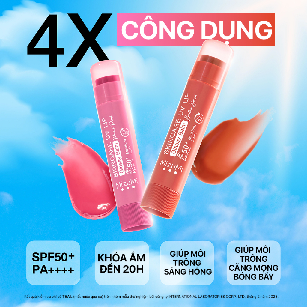 Son Dưỡng Môi Chống Nắng MizuMi Skincare UV Lip Glassy Balm Clear / Seoul Kiss 3.5g | BigBuy360 - bigbuy360.vn
