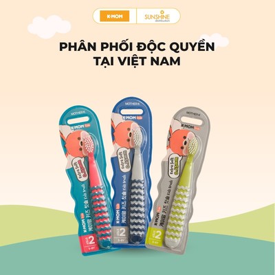 Bàn chải đánh răng cho bé K-mom Hàn Quốc 5-8 tuổi