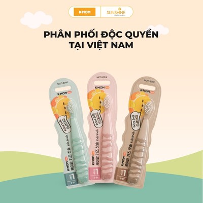 Bàn chải đánh răng cho bé K-mom Hàn Quốc 2-5 tuổi