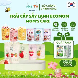  Trái cây sấy lạnh Ecomom cho bé ăn dặm từ 6 tháng hàn quốc date 2026 