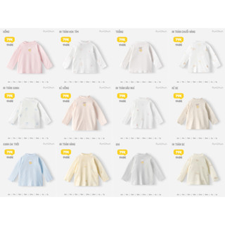 [PunChun] Áo cổ lọ giữ nhiệt thun lạnh dài tay cho bé trai / bé gái 2025 (Size 12M-5Y)