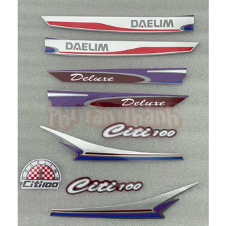 BỘ TEM XE CITI DAELIM 100