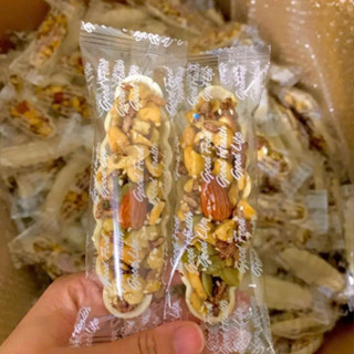 1kg bánh thuyền mix hạt dinh dưỡng healthy, không đường, ăn kiêng, giảm cân