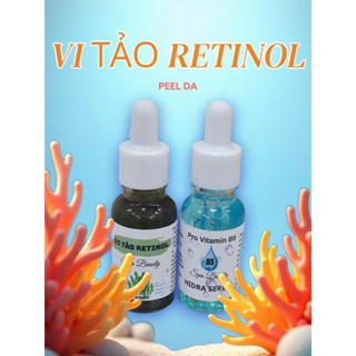 PEEL DA VI TẢO RETINOL chuyên mụn,thâm,nám.. dùng cho mặt, body, nách..chai 20ml
