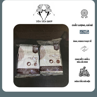 100 chiếc ( 2 set mỗi set 50c) thìa nhựa loại dùng 1 lần sữa chua, cafe tientienshop