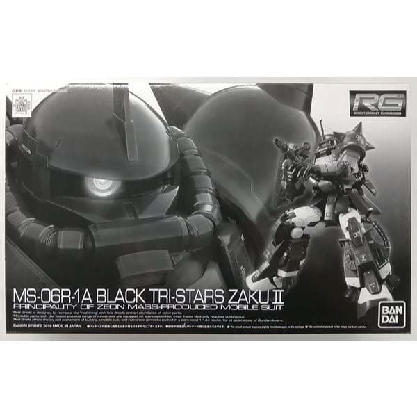 [CÓ SẴN] P-BANDAI - RG 1/144 MS-06R-1A BLACK TRI-STARS ZAKU II