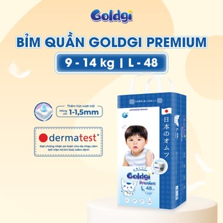  Bỉm  tã dán quần Goldgi+   Goldgi X5   ECO Nhật size Nb92 S84 M66 M60 L56 L48  XL44 XXL32 