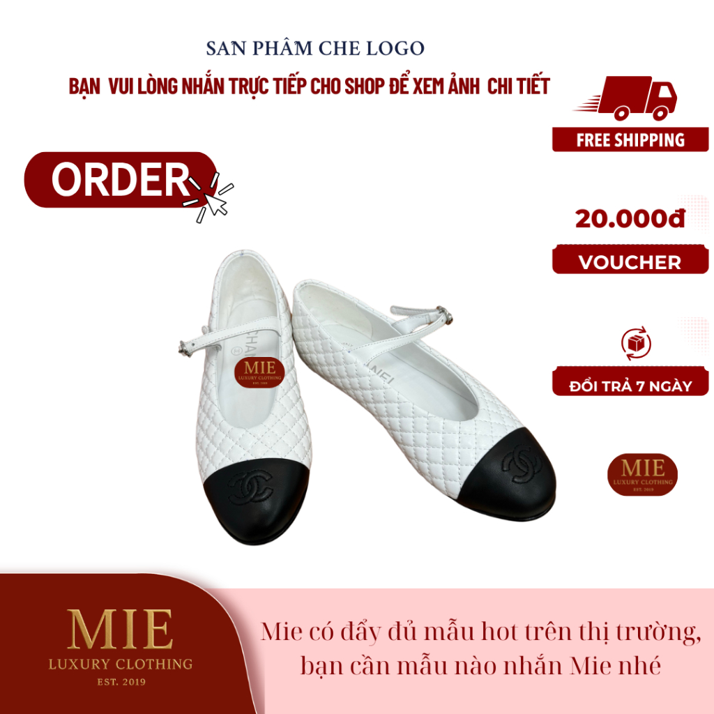 [ 𝐌𝐈𝐄 - 𝐋𝐔𝐗𝐔𝐑𝐘 𝐂𝐋𝐎𝐓𝐇𝐈𝐍𝐆 ] ORDER GIÀY BÚP BÊ ss25 new arrival