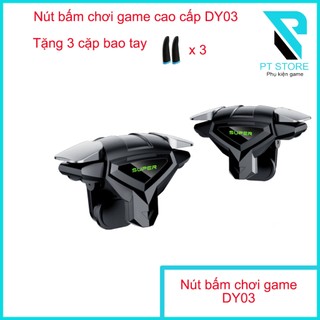  Nút bấm chơi game cao cấp DY03 - Độ rộng lớn lắp được ốp lưng - Lực bấm nhẹ - Cảm ứng siêu nhạy 