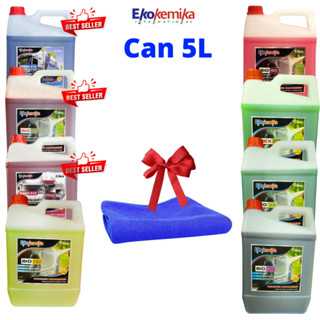 Nước Rửa Xe Không Chạm Siêu Mạnh Ekokemika Bio 20, 25, 30, 35, 45, Turbo X10 Turbo X12 Thương Hiệu Từ Ý 5L