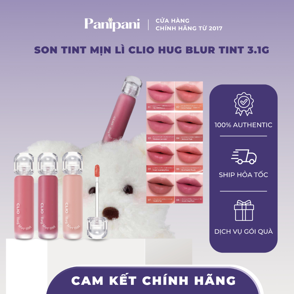 [NEW 2024] Son Tint Clio Hug Blur Tint 3.1g Chất Son Kem Mịn Lì Giữ Màu Lâu Hàng Nội Địa Hàn | BigBuy360 - bigbuy360.vn