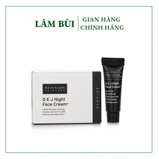  Mini 4.8gr Kem Dưỡng Da Revision D.E.J Night Face Cream 0,25 Retinol  Lâm Bùi Cosmetics 