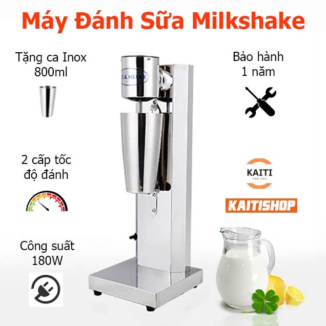 [HCM - Hỏa Tốc] Máy Đánh Sữa Milkshake, Máy Khuấy Trà Sữa