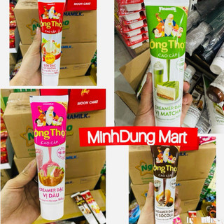  Tuýp sữa đặc ông thọ nắp xoáy có đường Vinamilk 165g 