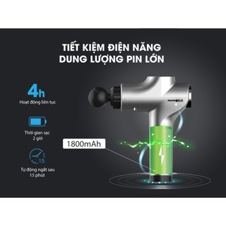 Máy Massage Cầm Tay Đa Năng Cao Cấp GALI GL-1300 - Mát Xa Toàn Thân, Lưng, Cổ, Vai, Gáy, Cánh Tay
