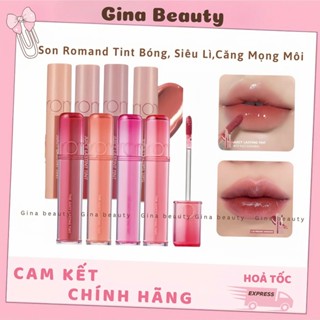 [ROMAND] Son Tint Bóng Romand Ginabeauty, Siêu Lì, Căng Mọng Môi Hàn Quốc Romand Juicy Lasting Tint