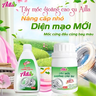 Tẩy mốc gioăng cao su Ailla làm sạch các mảng mốc trên gioăng cao su tủ lạnh, máy giặt 100gr (Mua 2 tặng nước giặt mini)
