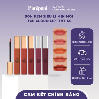 Son kem lì mịn môi 3ce cloud lip tint 3,5ml