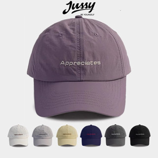 Mũ Lưỡi Trai Nam Nữ Vải Dù Siêu Nhẹ, Mỏng Nhanh Khô, Thoáng Khí APPRECIATES Jussy Offiicial Nón Thể Thao Vải Trượt Nước