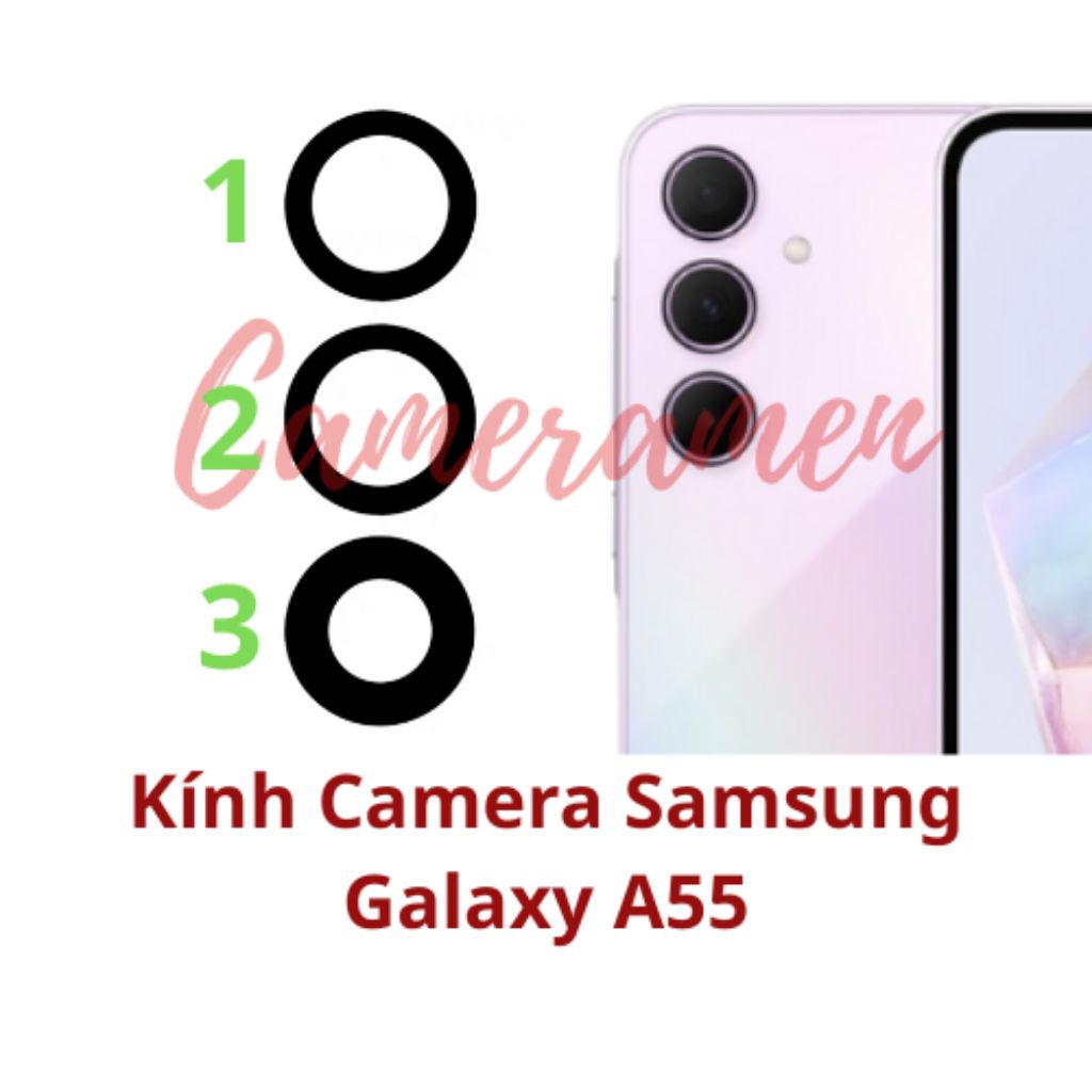 Kính Camera Samsung Galaxy A55 / A55 5G