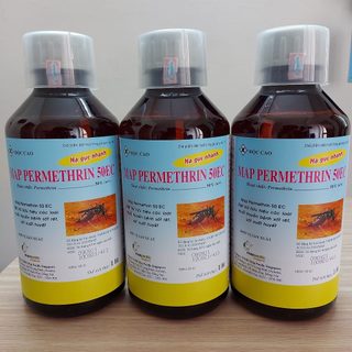 Thuốc diệt muỗi Map Permethrin 50EC (chai 1 Lít)