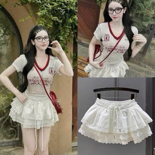 [Hàng Chuẩn ] Quần Váy Thô Ren Phồng Xoè dáng ngắn QCl1