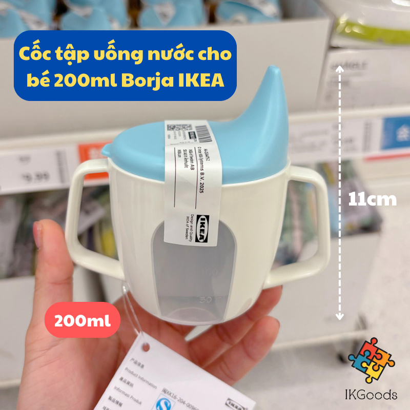 Cốc tập uống nước cho bé 200ml Borja IKEA