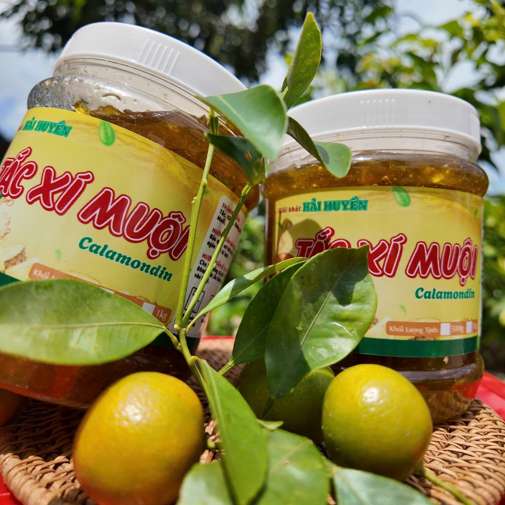 Combo 2 hủ 900G tắc xí muội nhà làm vị chua chua, ngọt ngọt giải khát mùa hè đặc sản quê hương