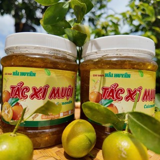 Combo 2 hủ 900G tắc xí muội nhà làm vị chua chua, ngọt ngọt giải khát mùa hè đặc sản quê hương