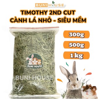 Cỏ khô Timothy 2nd Cut cành lá nhỏ mềm sạch bụi - cỏ khô timothy mềm cho Bọ ú Thỏ Chinchillas Bunihouse Buni house