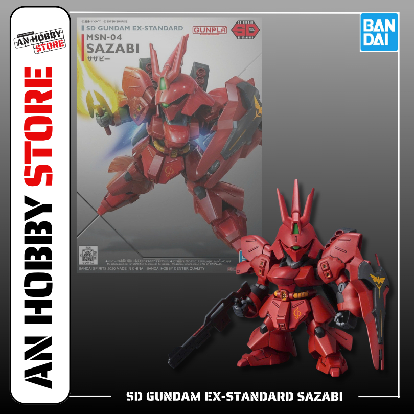 [HÀNG CÓ SẴN] BANDAI SD GUNDAM EX-STANDARD SAZABI